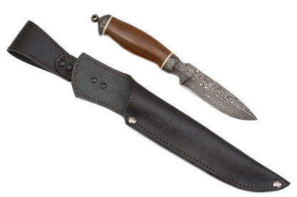 Fedotov,  Knife,  Integral,  Damascus+Ni Damascus,  Bacaut