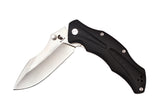Mr. Blade Folding knife HT-1 - D2 Stonewash Steel - G10 BLACK Handle - Heavy Duty Tactical EDC