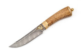 Nord Crown, Kunitsa, Custom, Fixed, Damascus, Karelian Birch