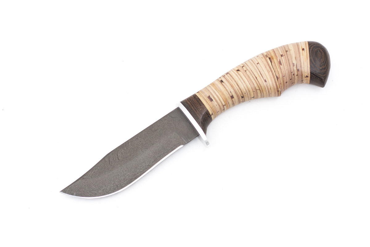 Russian Bulat, Filin, Hunting, Fixed, X12MF, Birch Bark